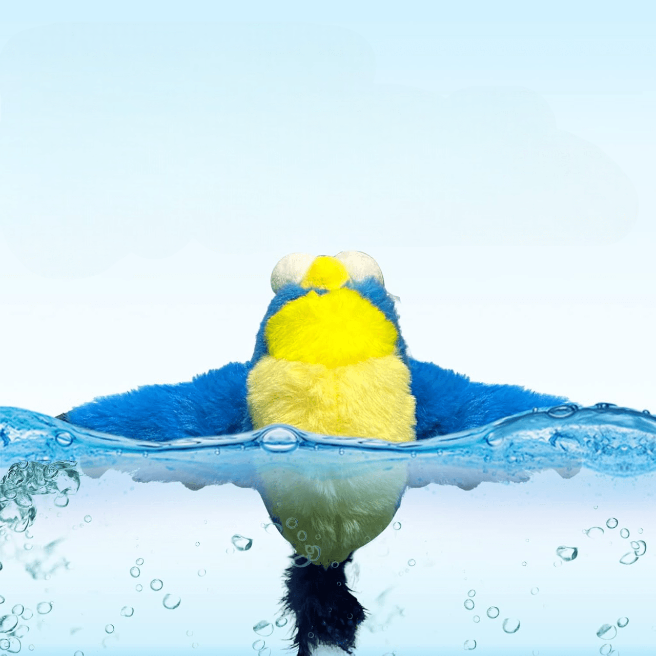 Jouets Interactifs Pour Chat - ChirpingFlappingBird™ - Bleu - Chat Boutik