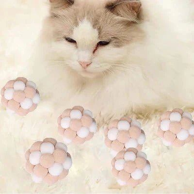 Balle pour Chat - JingleChase™ - Blanc - Chat Boutik