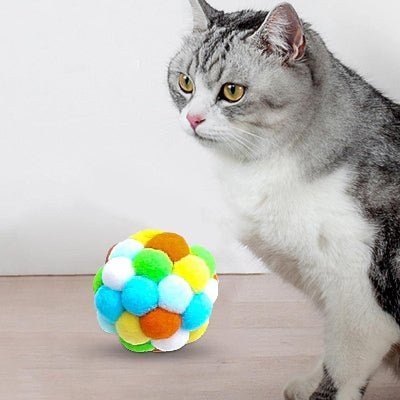 Balle pour Chat - JingleChase™ - Jaune - Chat Boutik