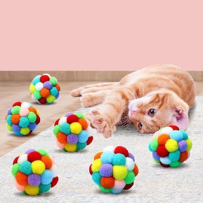 Balle pour Chat - JingleChase™ - Multicouleur - Chat Boutik