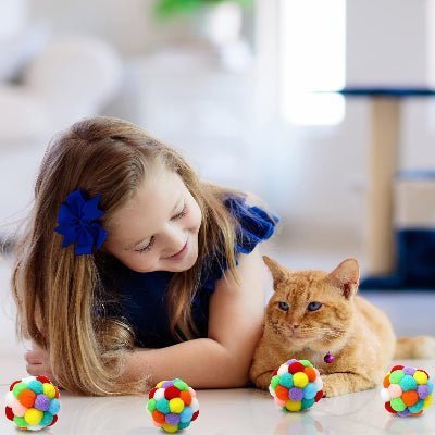 Balle pour Chat - JingleChase™ - Multicouleur - Chat Boutik