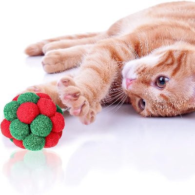 Balle pour Chat - JingleChase™ - Rouge - Chat Boutik