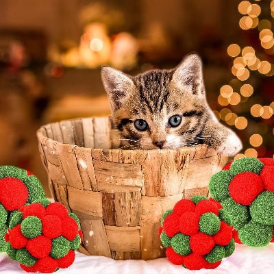 Balle pour Chat - JingleChase™ - Rouge - Chat Boutik