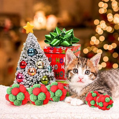 Balle pour Chat - JingleChase™ - Rouge - Chat Boutik
