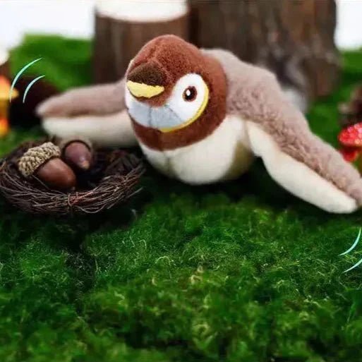 Jouets Interactifs Pour Chat - ChirpingFlappingBird™ - Marron - Chat Boutik