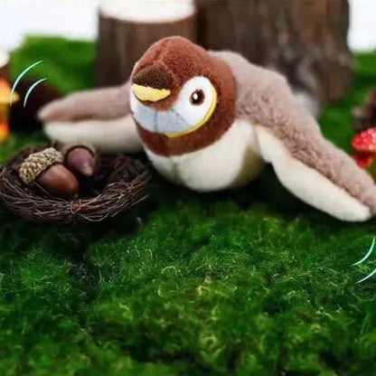 Jouets Interactifs Pour Chat - ChirpingFlappingBird™ - Marron - Chat Boutik
